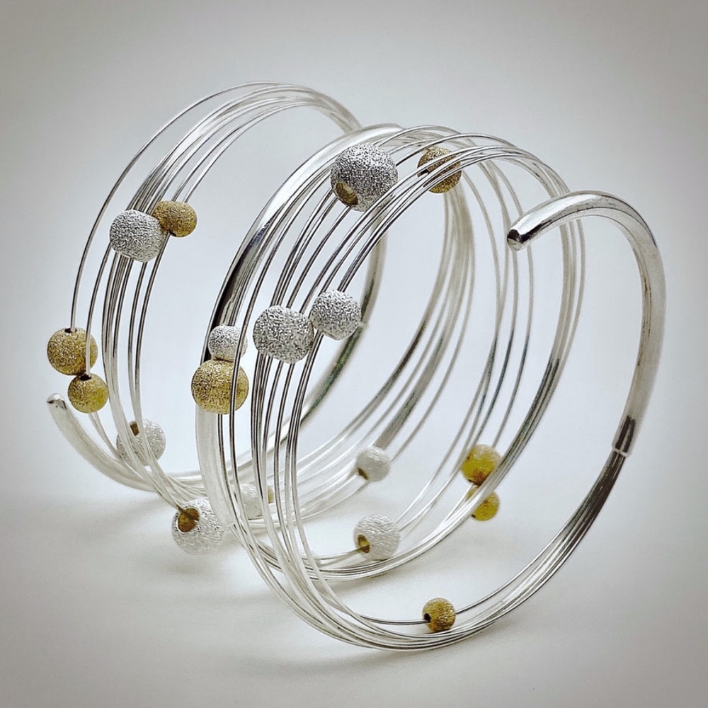 Silver Wire Wrap Bracelet